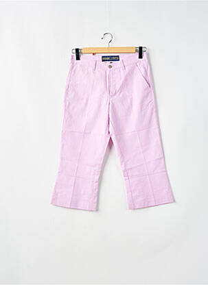 Pantacourt poches violet FREEMAN T.PORTER femme