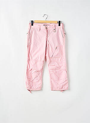 Pantacourt coupe droite taille normale rose FREEMAN T.PORTER femme