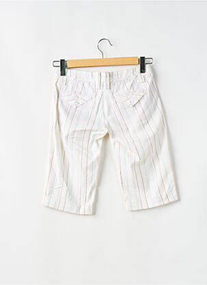 Bermuda taille basse taille basse blanc FREEMAN T.PORTER femme