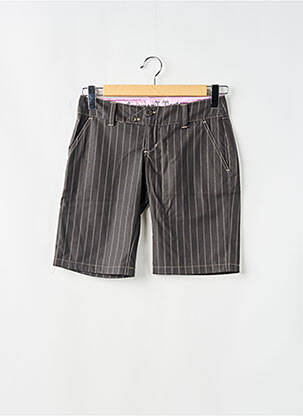 Bermuda coupe droite gris FREEMAN T.PORTER femme