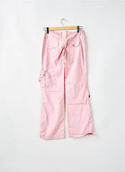 Pantalon cargo rose FREEMAN T.PORTER pour femme seconde vue