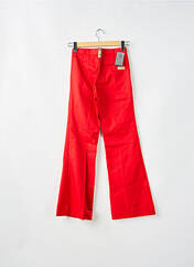 Pantalon flare rouge FREEMAN T.PORTER pour femme seconde vue