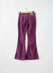 Pantalon flare violet FREEMAN T.PORTER pour femme seconde vue