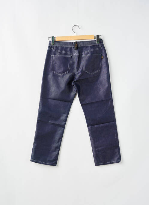 Pantacourt bleu FREEMAN T.PORTER pour femme