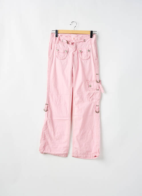 Pantalon cargo rose FREEMAN T.PORTER pour femme