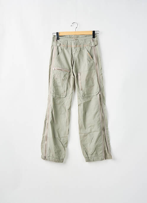 Pantalon cargo vert FREEMAN T.PORTER pour femme