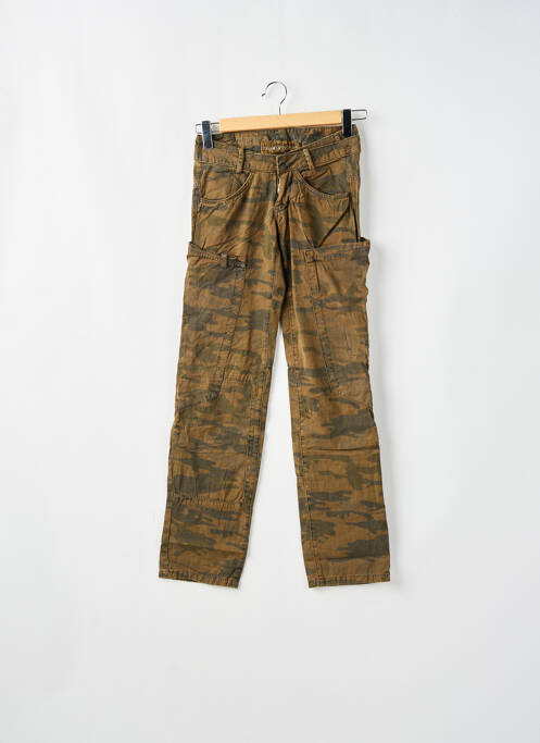 Pantalon cargo vert FREEMAN T.PORTER pour femme