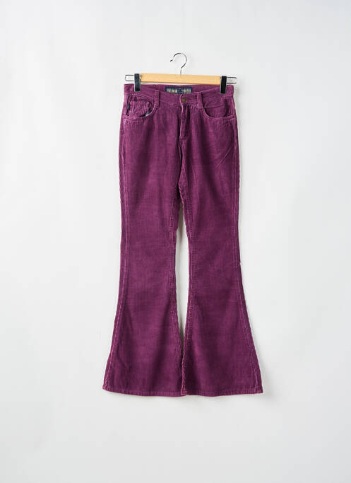 Pantalon flare violet FREEMAN T.PORTER pour femme