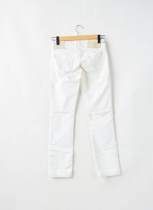 Pantalon slim blanc FORNARINA pour femme