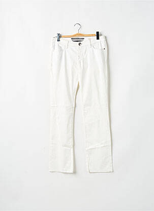Jeans coupe slim stretch taille normale beige GUESS femme