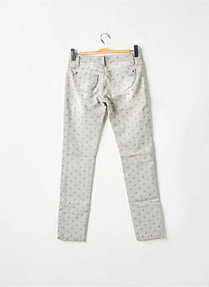 Jeans coupe slim tissage brut taille normale gris KILLAH femme