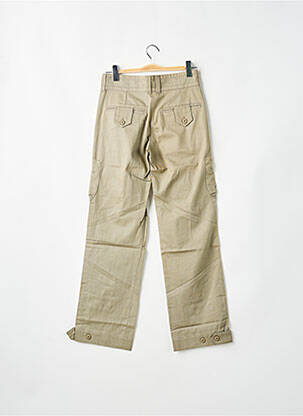 Pantalon cargo coupe droite taille normale vert LADY SOUL femme