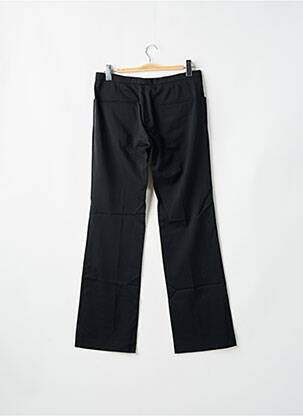 Pantalon chino tissage popeline taille normale noir LADY SOUL femme