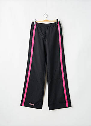Jegging broderie galons latéraux taille normale noir PUNKY FISH femme