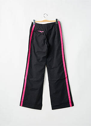 Jegging broderie galons latéraux taille normale noir PUNKY FISH femme