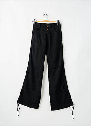 Jeans coupe droite taille normale taille normale noir LOIS femme