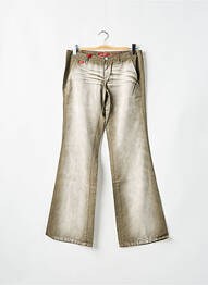 Jeans coupe droite taille normale taille normale vert MISS SIXTY femme