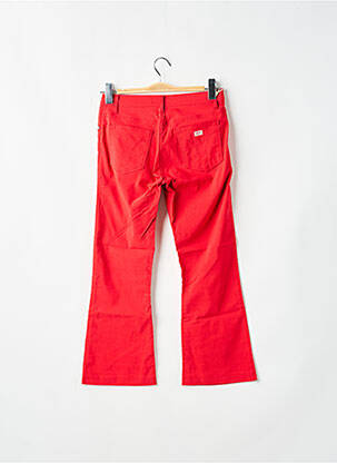 Jeans coupe droite stretch taille normale rouge MISS SIXTY femme