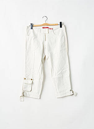 Pantacourt coupe droite taille normale blanc MISS SIXTY femme