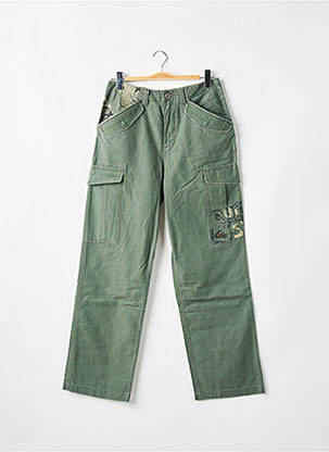 Pantalon cargo coupe droite taille normale vert QUIKSILVER femme
