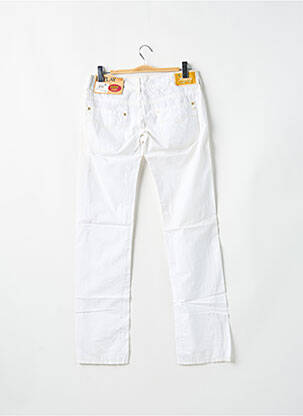 Jeans coupe slim taille normale taille normale blanc REPLAY femme