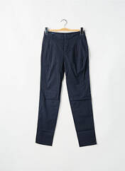 Pantalon chino bleu LEON & HARPER pour femme seconde vue