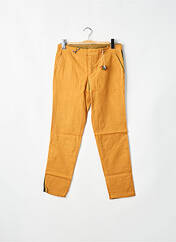 Pantalon chino jaune LEON & HARPER pour femme seconde vue