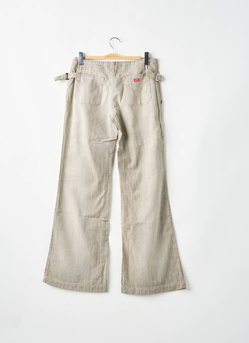 Jeans coupe droite taille normale taille normale beige MISS SIXTY femme