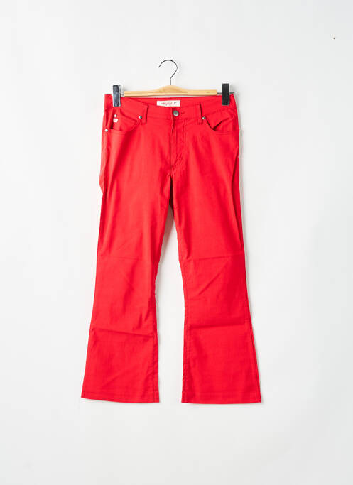 Jeans coupe droite stretch taille normale rouge MISS SIXTY femme