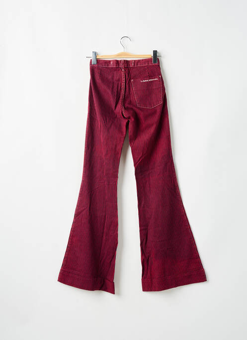 Jean coupe flare rouge LA BRIGADA INTERNACIONAL pour femme