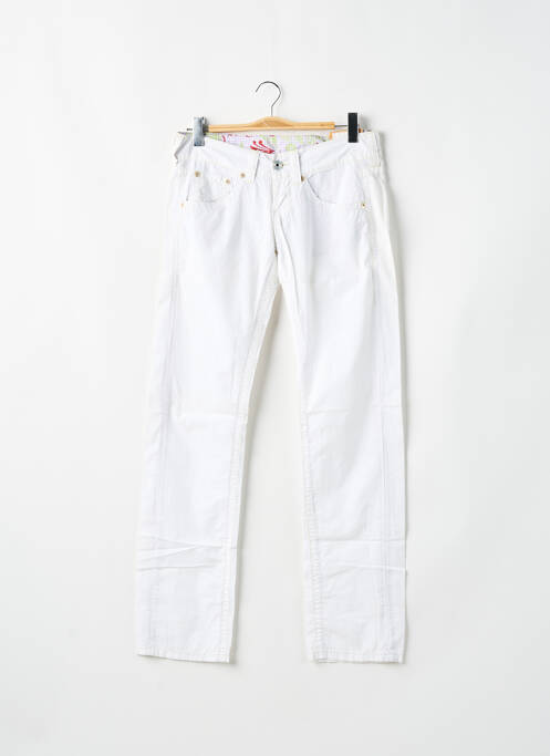 Jeans coupe slim blanc REPLAY pour femme