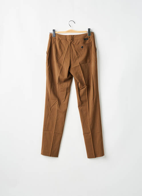 Pantalon chino marron LEON & HARPER pour femme