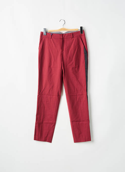 Pantalon chino rouge LEON & HARPER pour femme