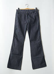 Jeans bootcut tissage brut taille basse bleu RWD femme