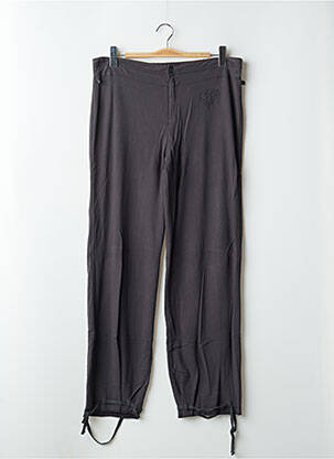 Pantalon droit stretch gris SCHOOL RAG femme
