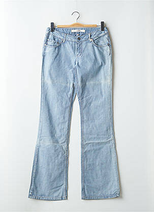 Jeans bootcut stretch taille basse bleu SCHOOL RAG femme
