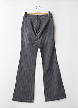 Jeans bootcut stretch taille basse gris SCHOOL RAG femme