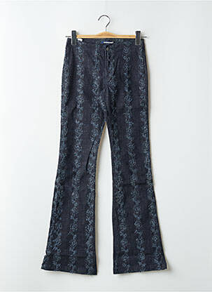 Jeans bootcut taille haute taille haute bleu SCHOOL RAG femme