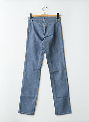 Jeans coupe slim poches taille haute bleu SCHOOL RAG femme