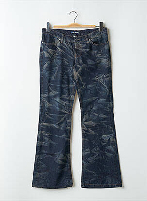 Jeans bootcut stretch taille basse bleu SCHOOL RAG femme