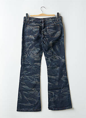 Jeans bootcut stretch taille basse bleu SCHOOL RAG femme