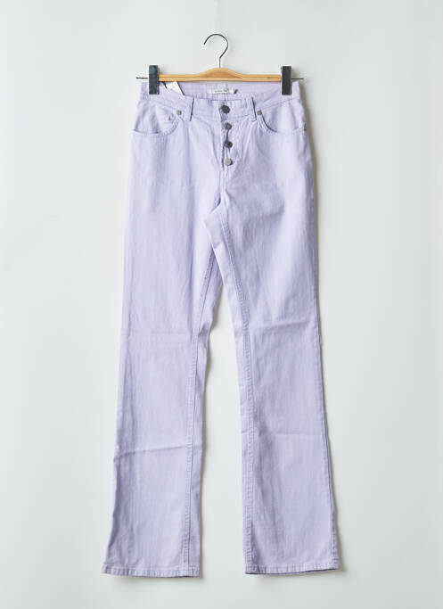 Jeans bootcut violet SCHOOL RAG pour femme