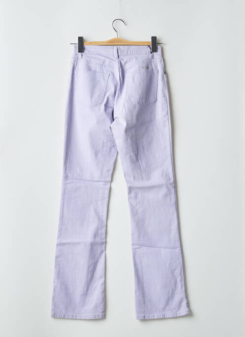 Jeans bootcut violet SCHOOL RAG pour femme