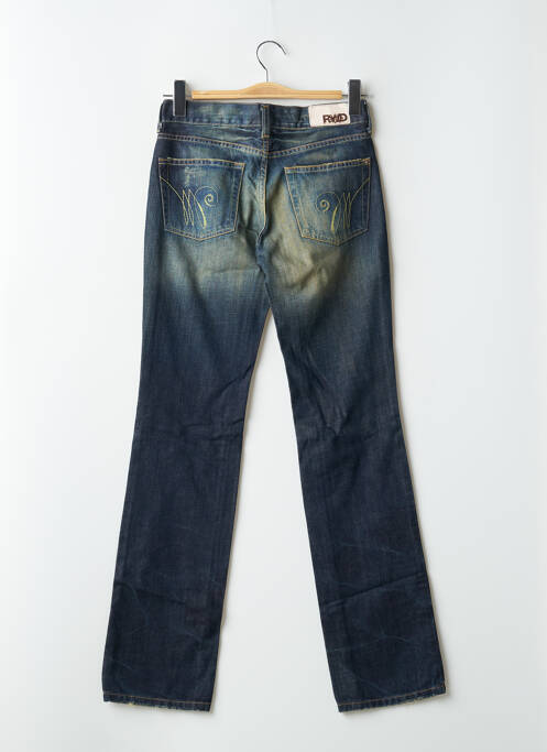 Jeans coupe slim bleu RWD pour femme