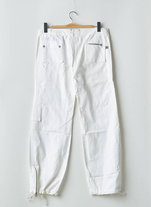 Pantalon cargo blanc RWD pour femme