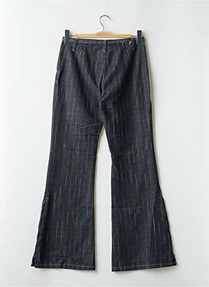 Pantalon flare coupe évasée gris TEDDY SMITH femme