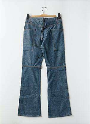 Jeans coupe droite poches bleu TEDDY SMITH femme