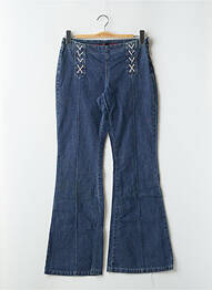 Jeans bootcut tissage denim bleu TEDDY SMITH femme
