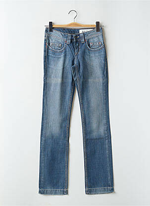 Jeans coupe slim poches bleu TEDDY SMITH femme
