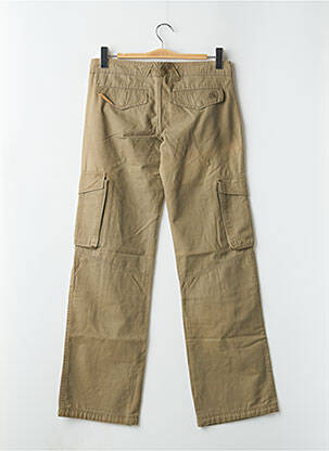 Pantalon cargo coupe droite vert TEDDY SMITH femme